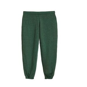 Firehouse Girl's NWT Hunter Green Fleece Push Up Pant M Jogger Cozy Soft Lounge